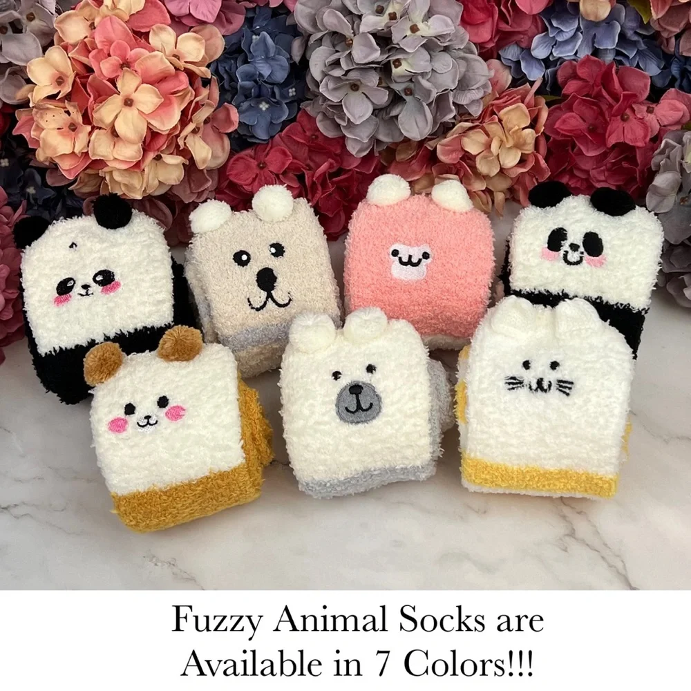 Plush Animal Mocha & Gray Striped Puppy Dog Over the Knee Socks - Picture 15 of 15